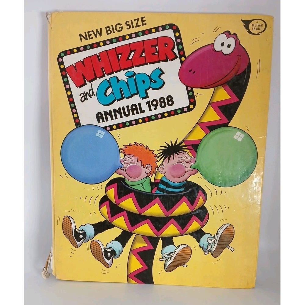 Whizzer and Chips Annual 1988 A Fleetway Annual Book